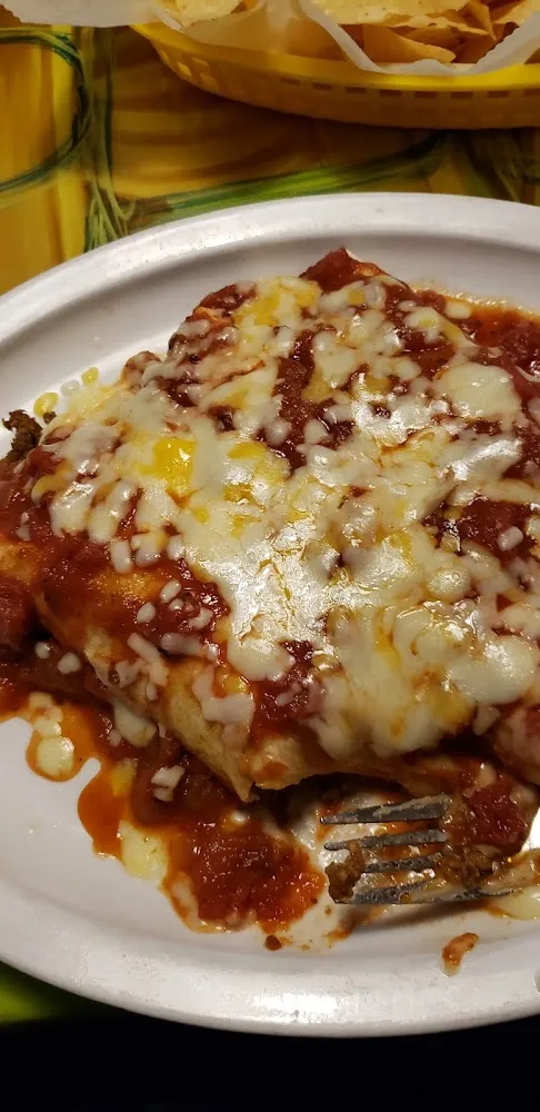 Three Beef Burrito Supreme